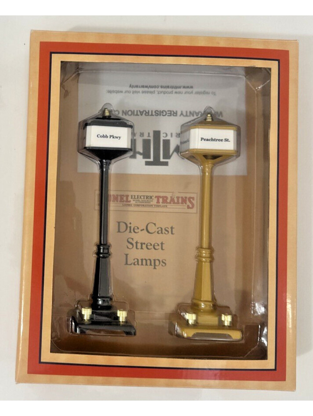 MTH 11-90113 No 57 Corner Street Lamp Set 2012 TCA Convention Exclusive O Gauge